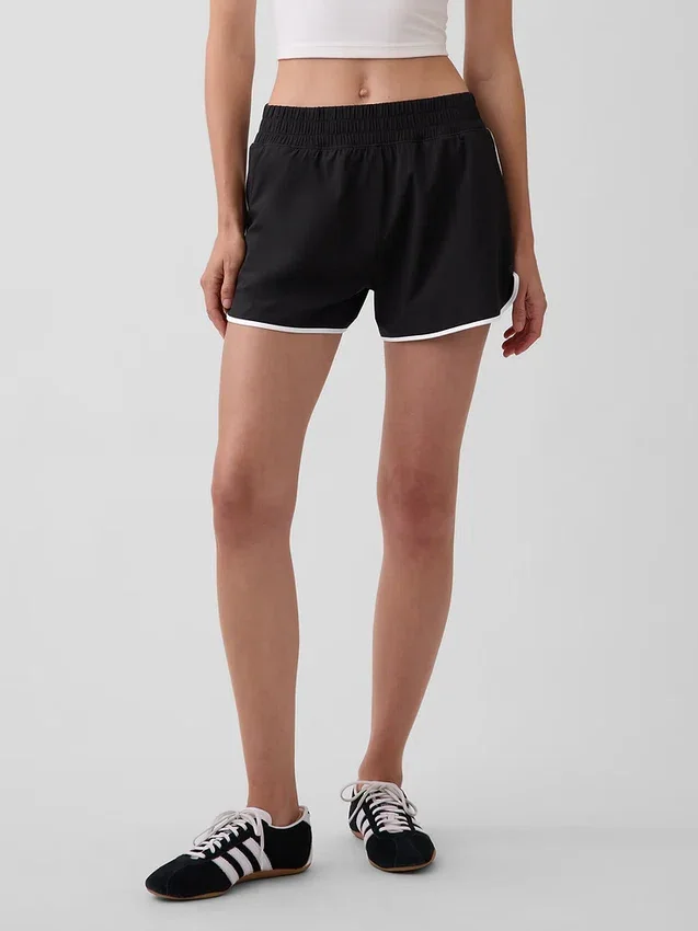 Pantalones cortos de running GapFit Tech de talle alto