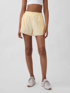 Pantalones cortos de running GapFit Tech de talle alto
