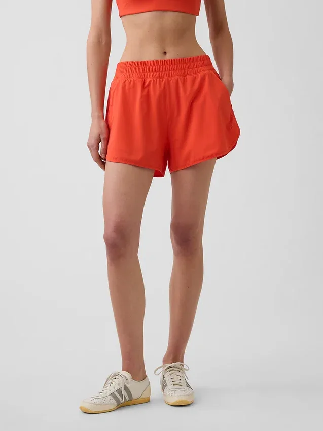 Pantalones cortos de running GapFit Tech de talle alto