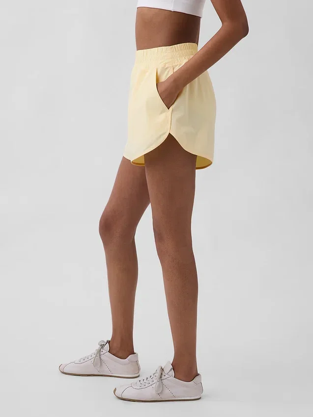 Pantalones cortos de running GapFit Tech de talle alto