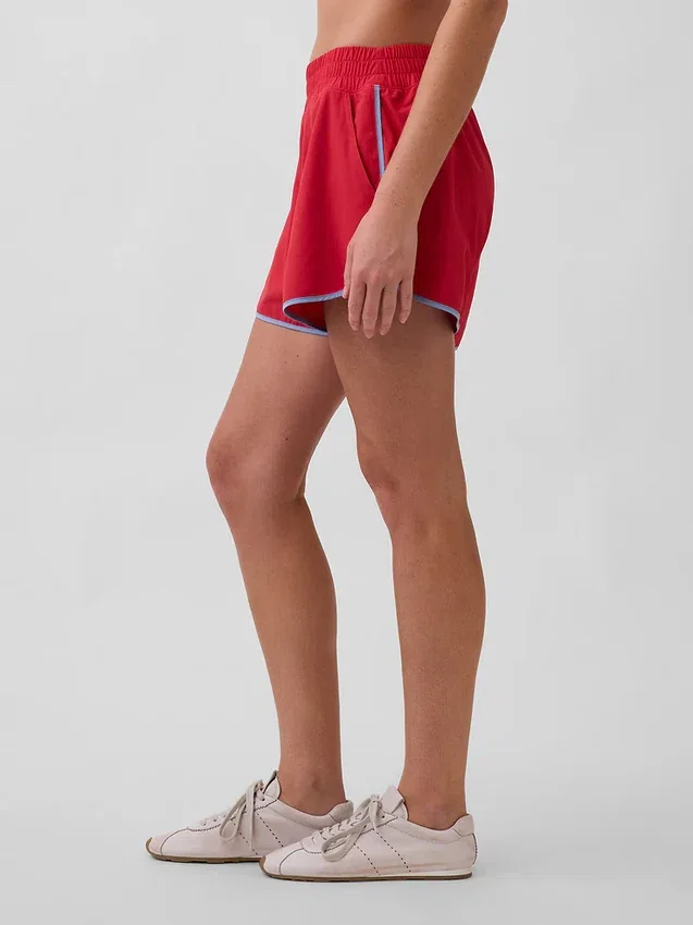 Pantalones cortos de running GapFit Tech de talle alto