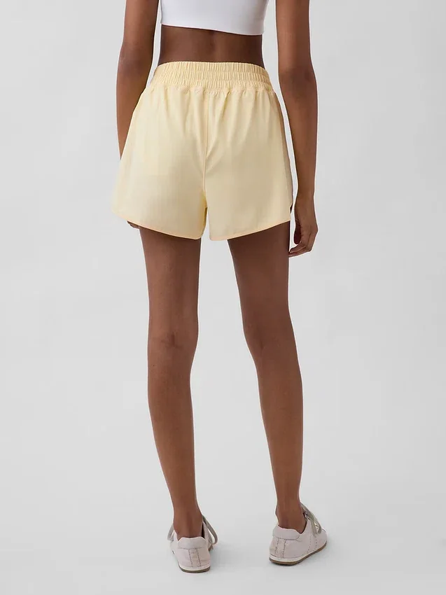 Pantalones cortos de running GapFit Tech de talle alto