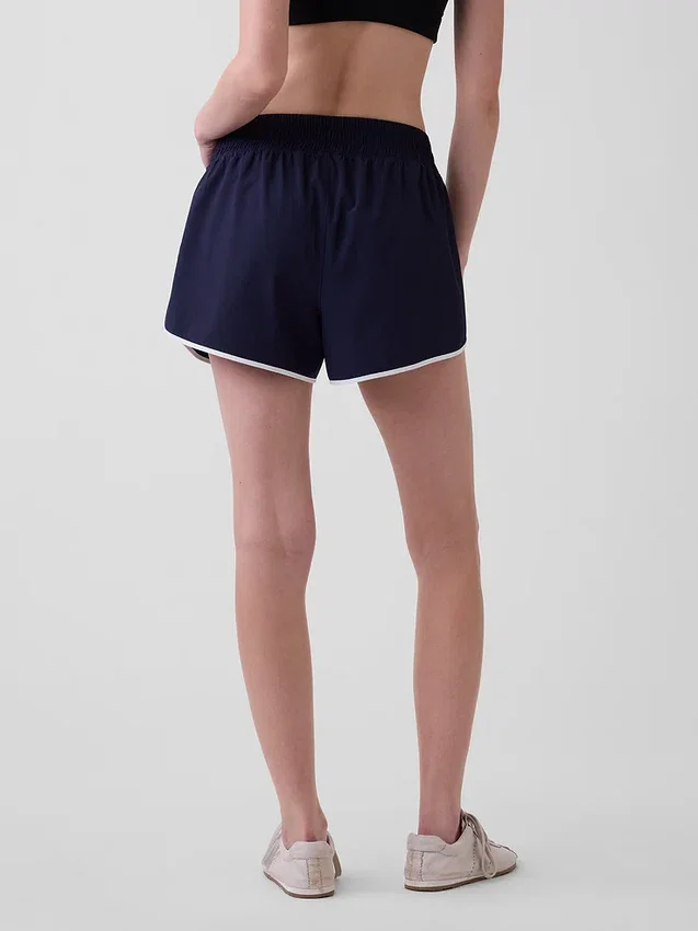 Pantalones cortos de running GapFit Tech de talle alto