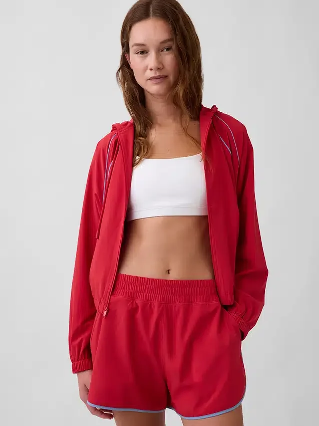 Pantalones cortos de running GapFit Tech de talle alto