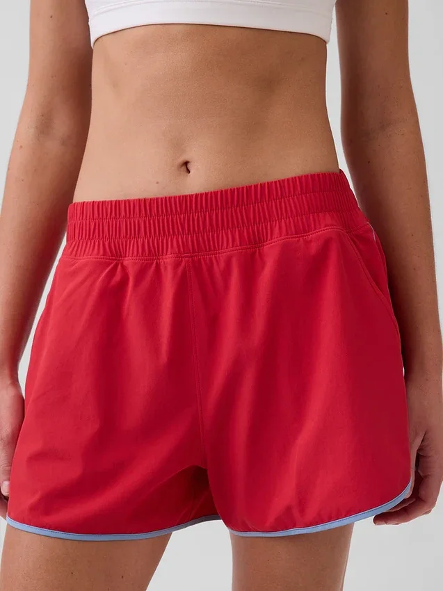 Pantalones cortos de running GapFit Tech de talle alto