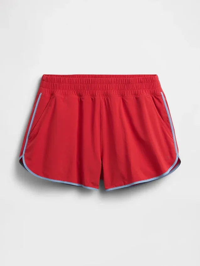 Pantalones cortos de running GapFit Tech de talle alto