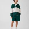 Pantalones cortos de secado rápido de corte holgado para niños