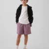 Pantalones cortos de secado rápido de corte holgado para niños