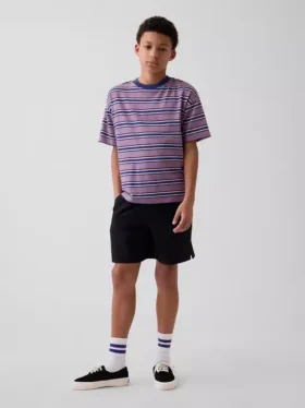 Pantalones cortos de secado rápido de corte holgado para niños