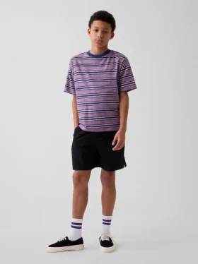 Pantalones cortos de secado rápido de corte holgado para niños