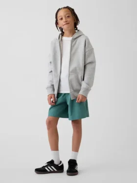 Pantalones cortos de secado rápido de corte holgado para niños