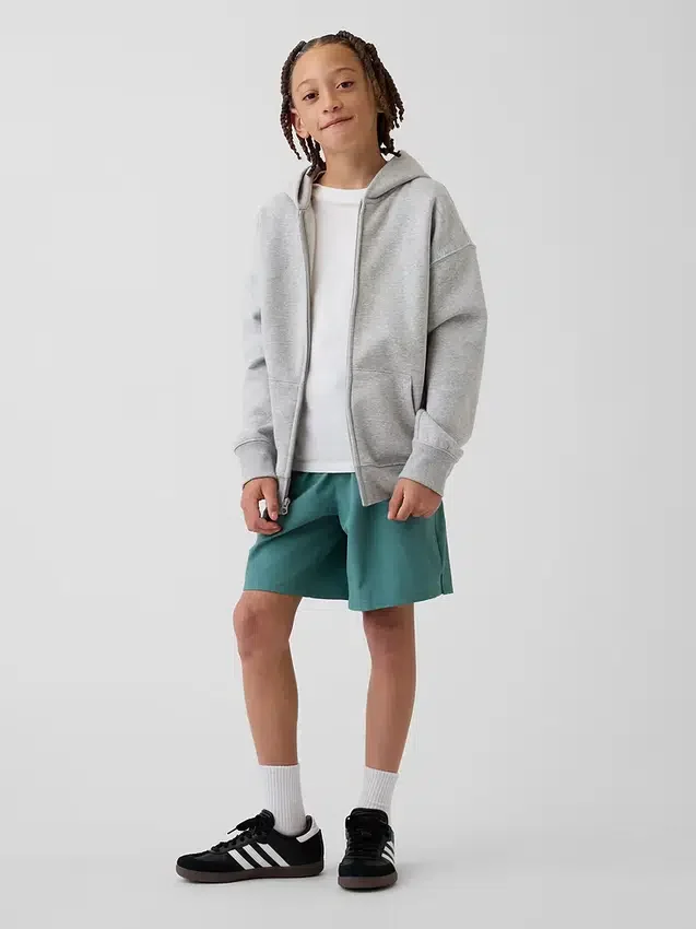 Pantalones cortos de secado rápido de corte holgado para niños