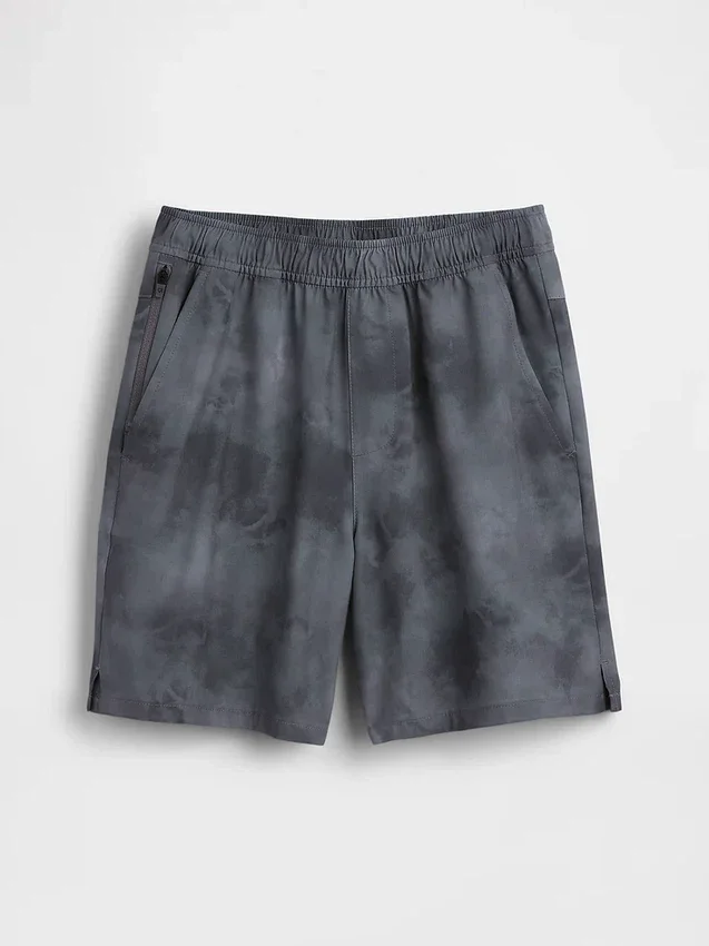 Pantalones cortos de secado rápido de corte holgado para niños