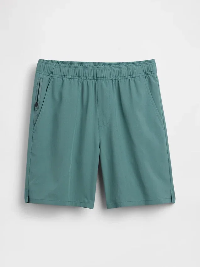 Pantalones cortos de secado rápido de corte holgado para niños