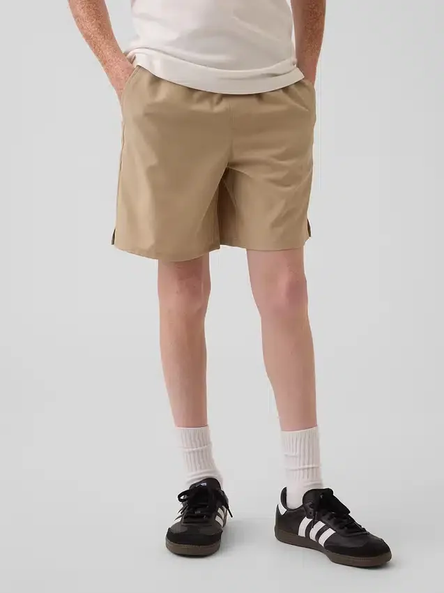 Pantalones cortos de secado rápido de corte holgado para niños