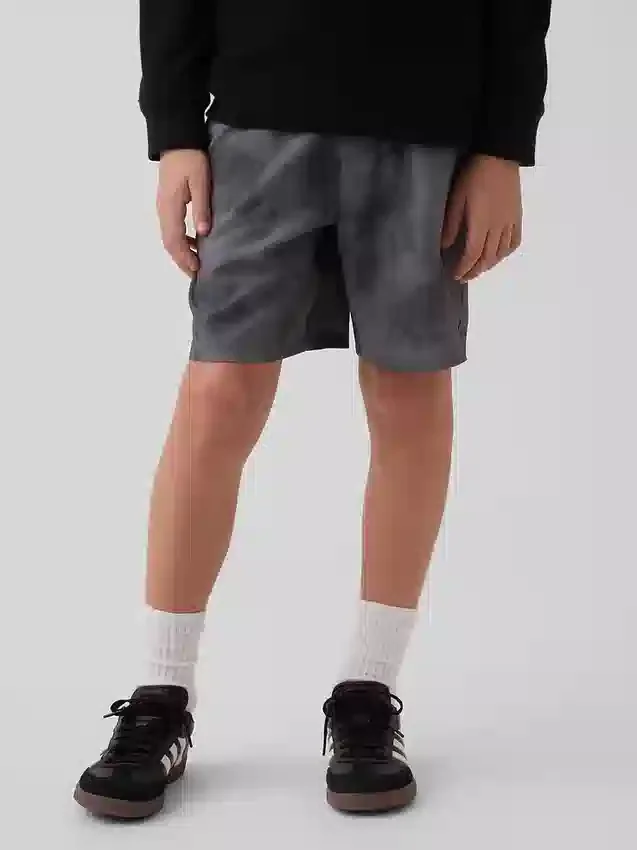 Pantalones cortos de secado rápido de corte holgado para niños