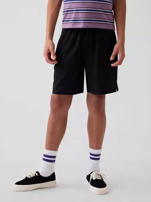 Pantalones cortos de secado rápido de corte holgado para niños