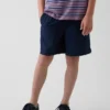 Pantalones cortos de secado rápido de corte holgado para niños