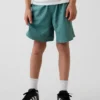 Pantalones cortos de secado rápido de corte holgado para niños