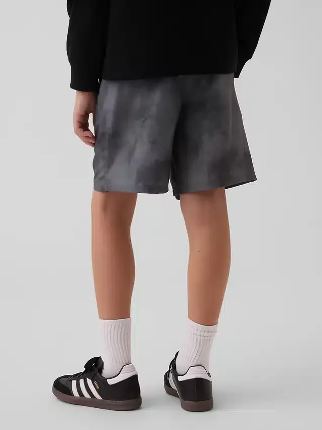 Pantalones cortos de secado rápido de corte holgado para niños