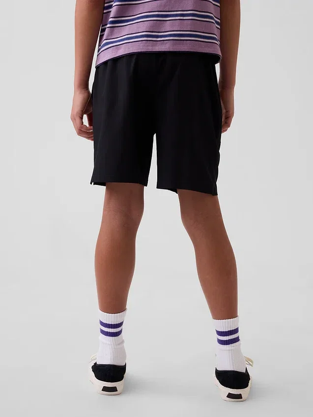 Pantalones cortos de secado rápido de corte holgado para niños
