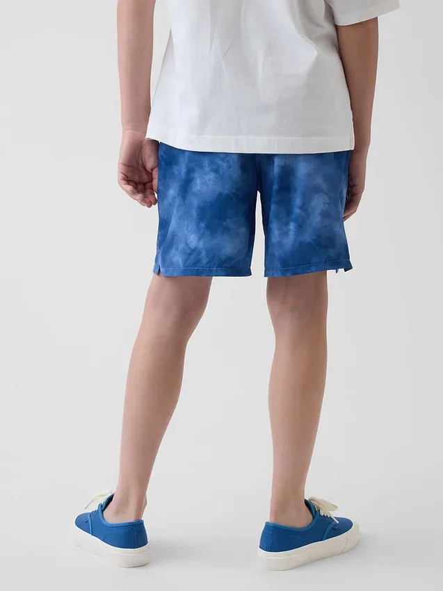 Pantalones cortos de secado rápido de corte holgado para niños