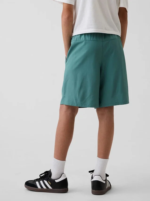 Pantalones cortos de secado rápido de corte holgado para niños