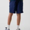 Pantalones cortos de secado rápido de corte holgado para niños
