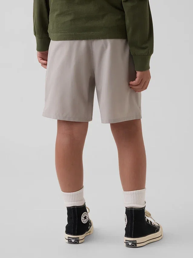 Pantalones cortos de secado rápido de corte holgado para niños