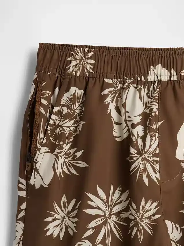 Pantalones cortos de secado rápido de corte holgado para niños