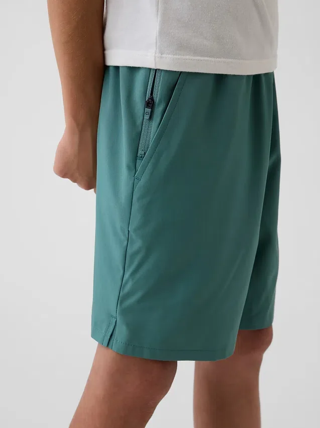 Pantalones cortos de secado rápido de corte holgado para niños
