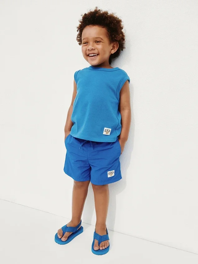 Pantalones cortos de secado rápido para bebés y niños