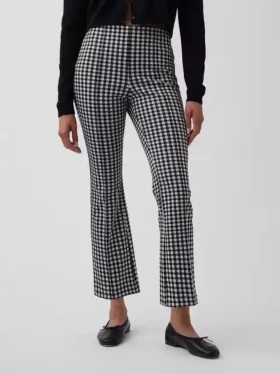 Pantalones cortos de talle alto de punto doble