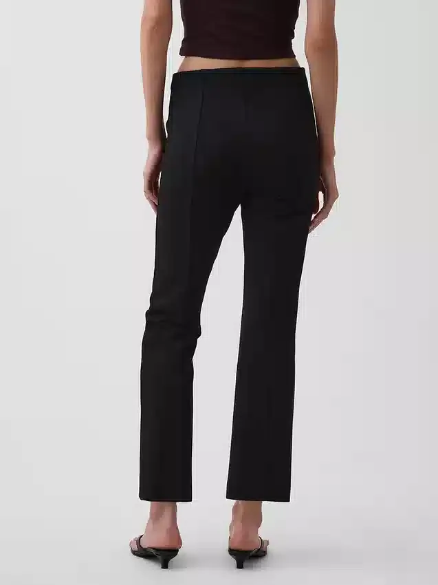 Pantalones cortos de talle alto de punto doble
