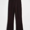 Pantalones cortos de talle alto de punto doble