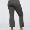 Pantalones cortos de talle alto de punto doble