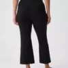Pantalones cortos de talle alto de punto doble