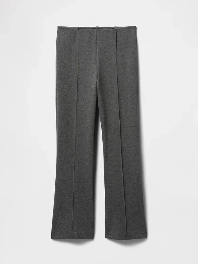 Pantalones cortos de talle alto de punto doble