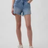 Pantalones cortos de talle medio ultrasuaves y holgados con bajo recortado de 4"