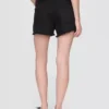 Pantalones cortos de talle medio ultrasuaves y holgados con bajo recortado de 4"