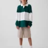 Pantalones cortos de vaquero holgados estilo carpintero para niños, inspirados en los años 90