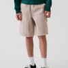 Pantalones cortos de vaquero holgados estilo carpintero para niños, inspirados en los años 90