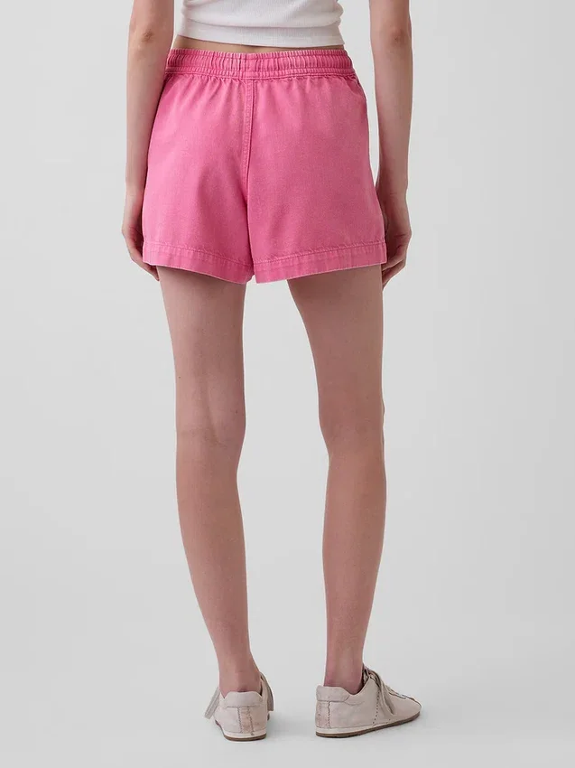 Pantalones cortos «Easy» de denim ultrasuave de 4"