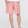 Pantalones cortos «Easy» de lino y algodón de 9"