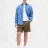 Pantalones cortos «Easy» texturizados de 7"