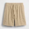 Pantalones cortos «Easy» texturizados de 7"