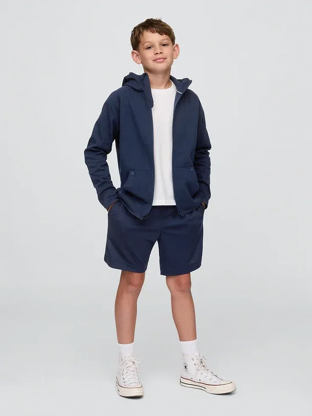 Pantalones cortos GapFit de malla reciclada de 6" para niños