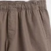Pantalones cortos holgados de mezcla de lino de 5,5"