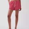 Pantalones cortos holgados de rizo de toalla de 3,5"