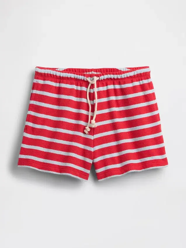 Pantalones cortos holgados de rizo de toalla de 3,5"